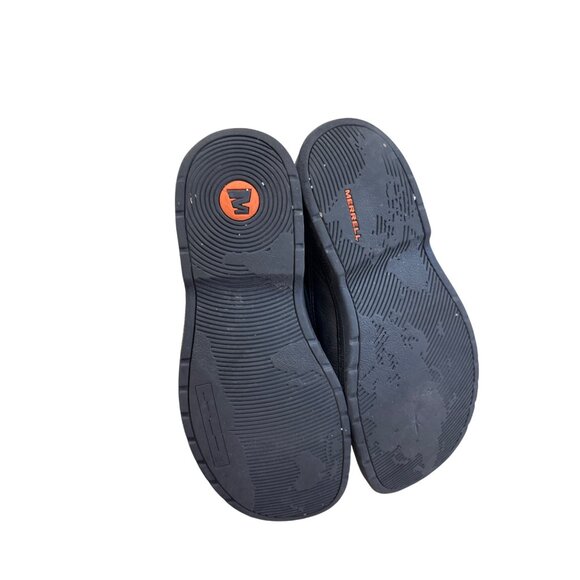 Merrell Mens Black Leather Slip-On Loafers Size 9 SKU8186 - Picture 8 of 11